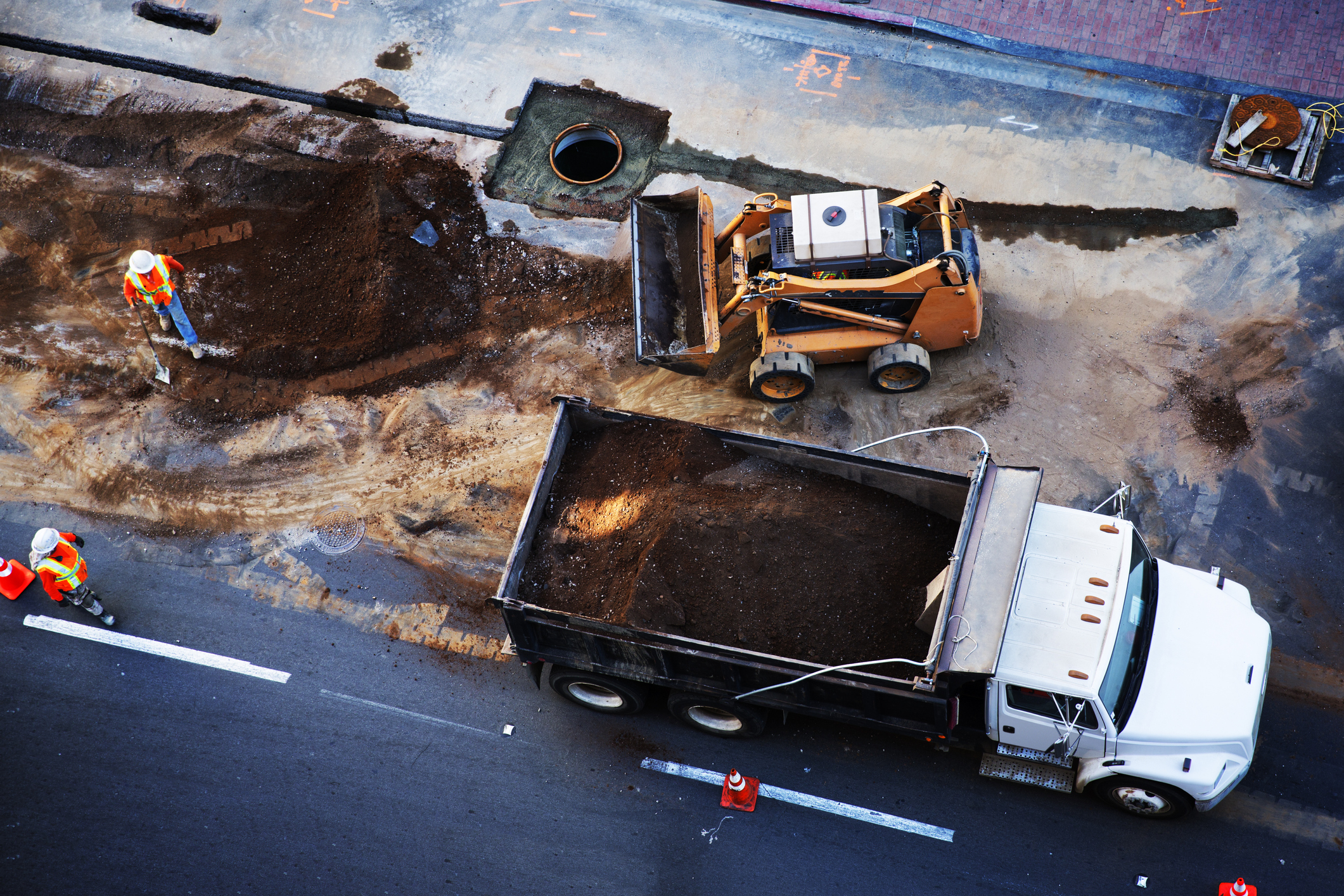 Contractor Jobsite Sewer Haul